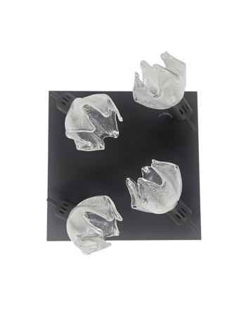 Plafón con focos Acabado...