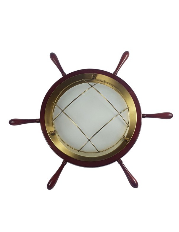 Plafón de Barco Caoba-Cuero