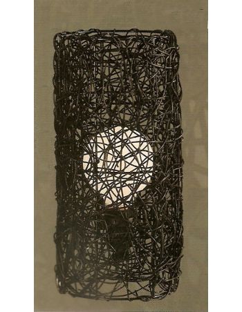 Sobremesa mimbre negro