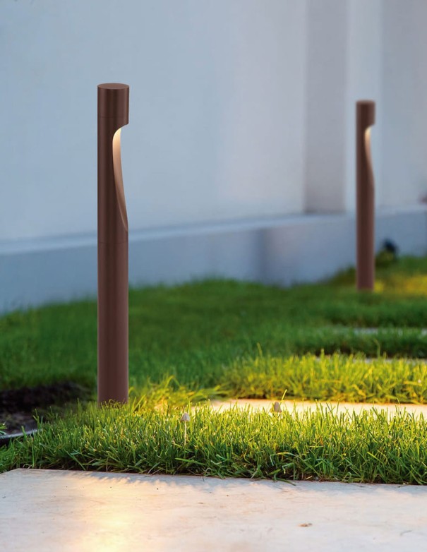 Baliza Aran 60 cm corten