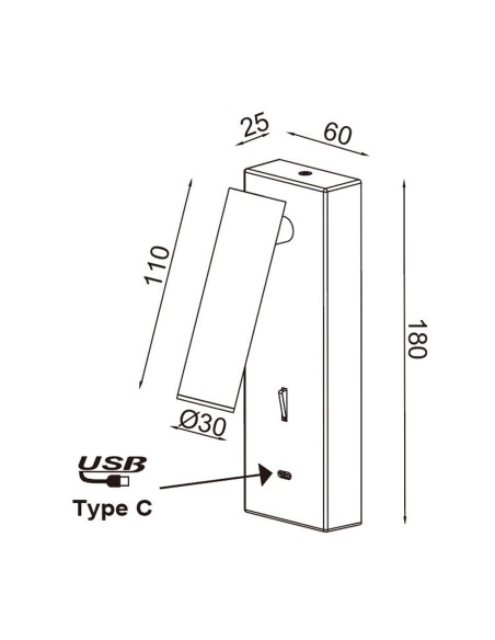 Tarifa III Aplique con Lector Blanco Mantra y Cargador