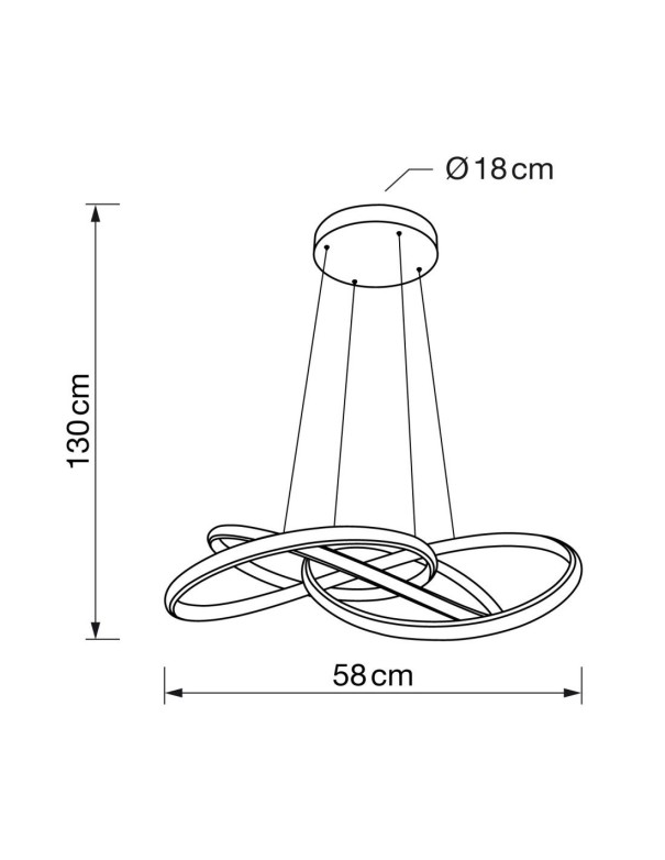 Lámpara 3000-4000-6000K Led de Metal...