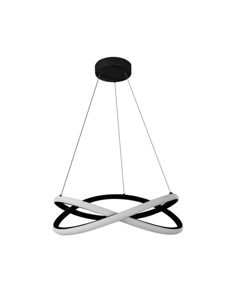 Lámpara led barata negra