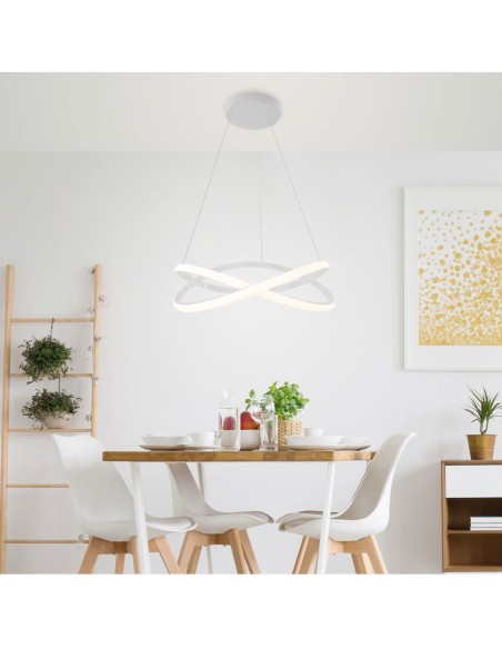 Rebajas Lámparas Suspensión Led Blanca