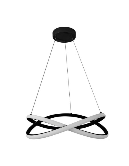 Lámpara de led negra grande precio mínimo