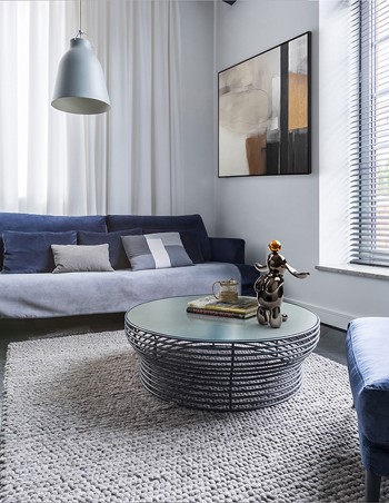 Figura conejo gris naranja de Schuller