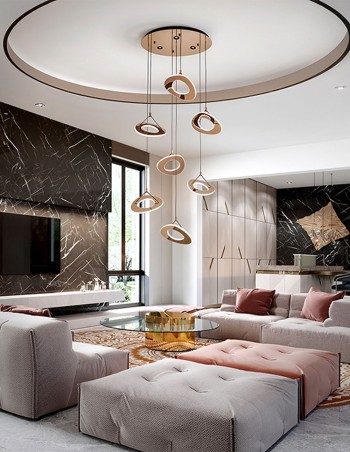 Lámpara Mirena 7 luces