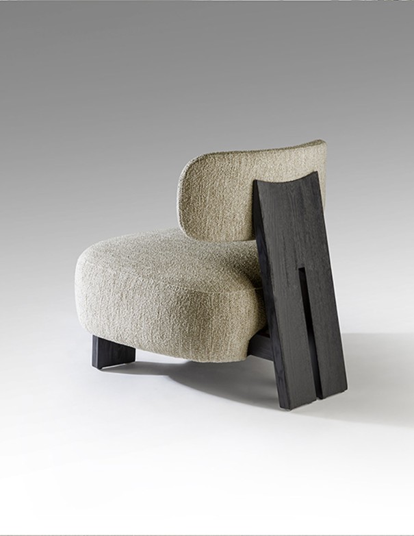 Topaz Butaca Negro/Jaspe Schuller