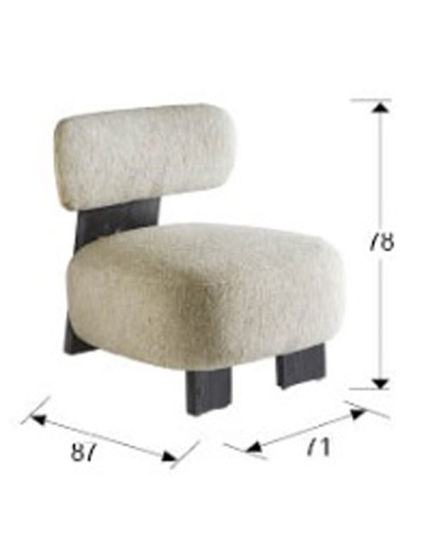 Topaz Butaca Negro/Jaspe Schuller