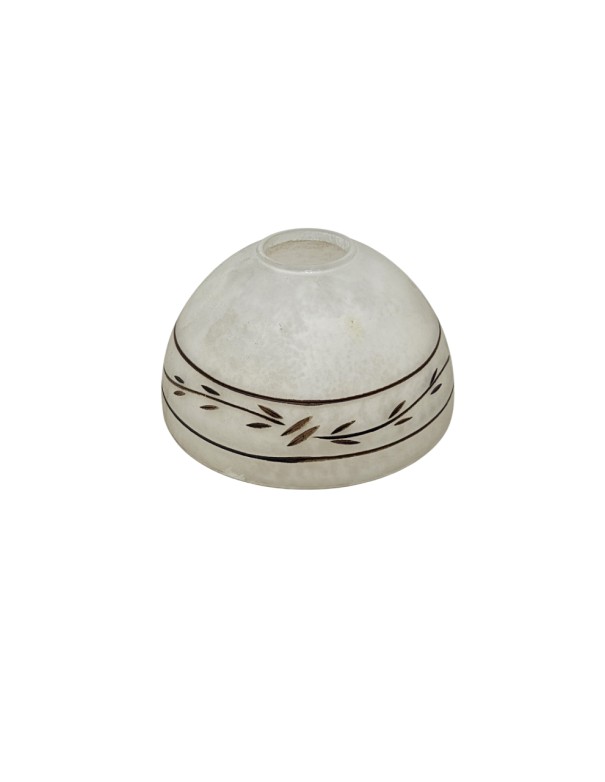 Tulipa Blanca Beta Espiga Tallada Negra