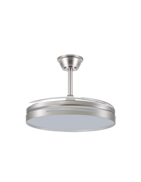 Micenas Fabrilamp Ventilador de Techo Níquel