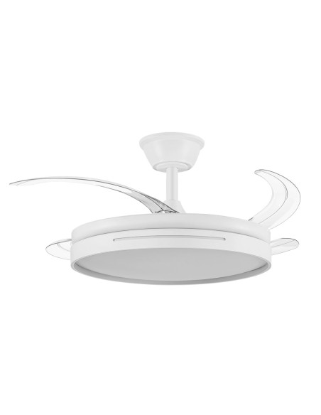 Micenas Fabrilamp Ventilador de Techo Blanco