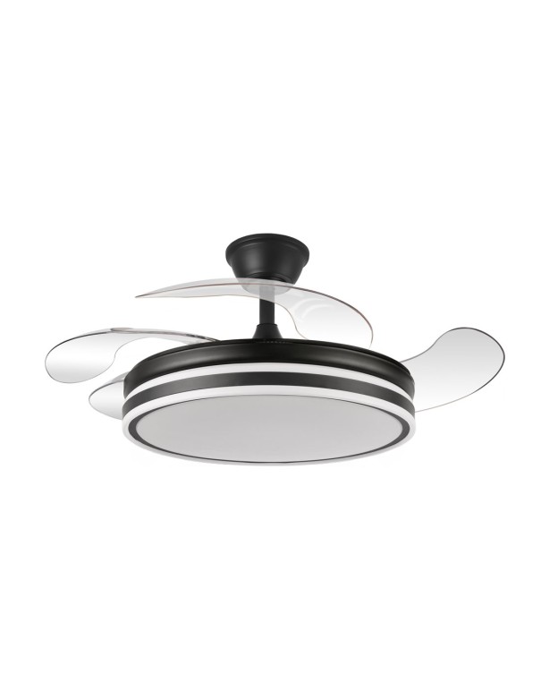 Bayomo Ventilador Negro Fabrilamp DC