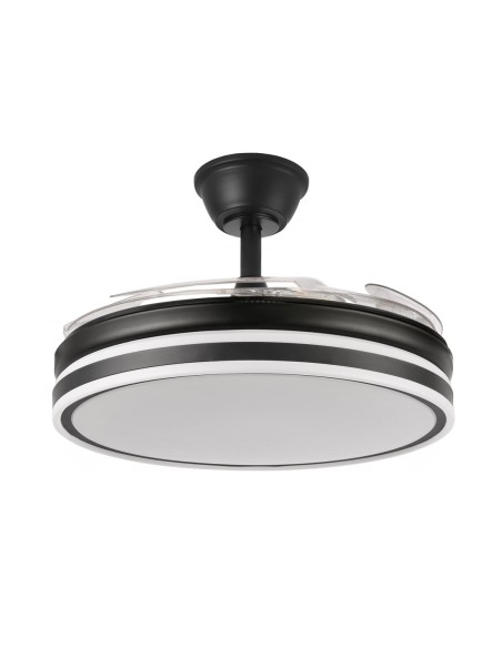 Bayomo Ventilador Negro Fabrilamp DC