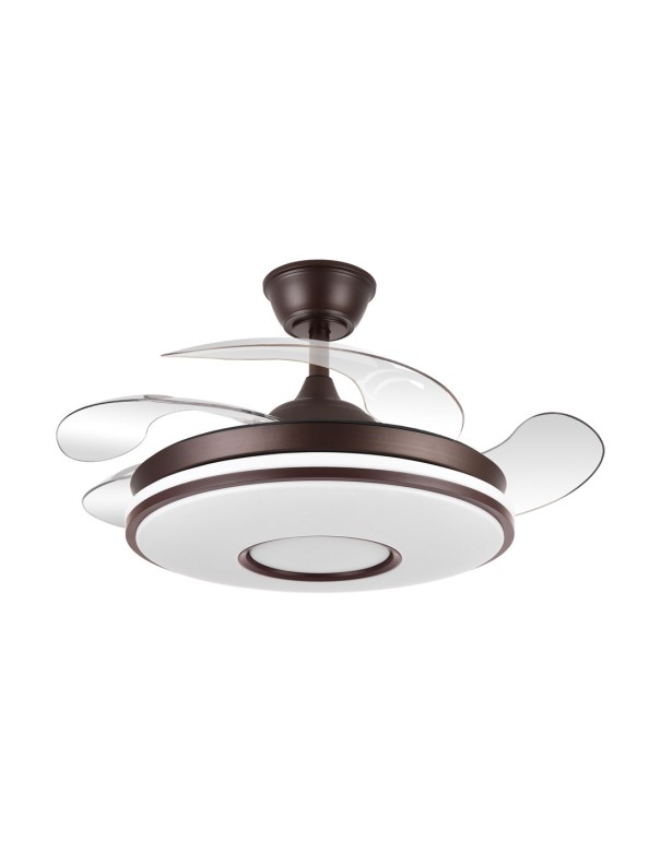 Fabrilamp Dani Ventilador Marrón