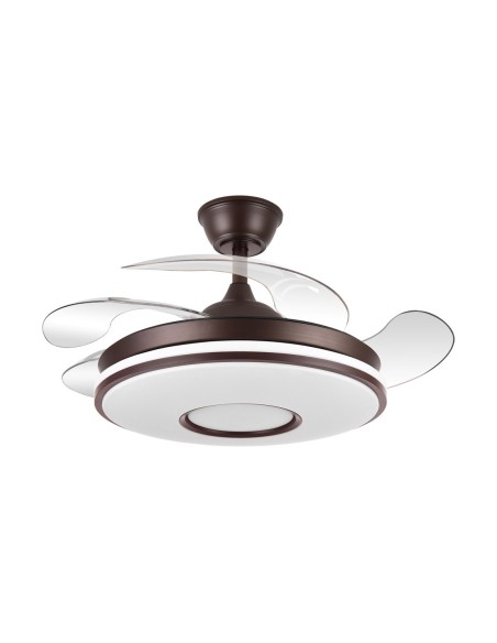 Fabrilamp Dani Ventilador Marrón