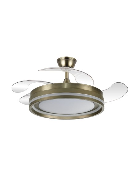 Oferta Ventilador Techo Cuero con Mando