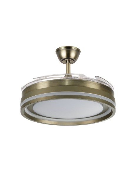 Oferta Ventilador Techo Cuero con Mando