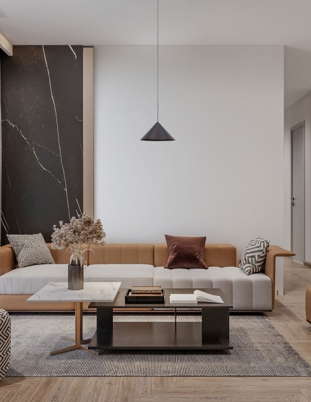 Lámpara Cono Mantra negro