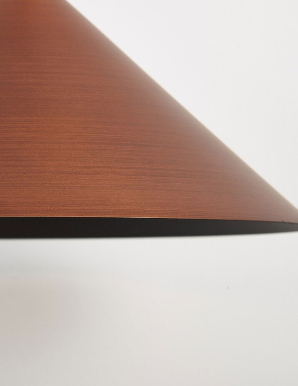 Cono Lámpara Colgante Cobre 10W Mantra