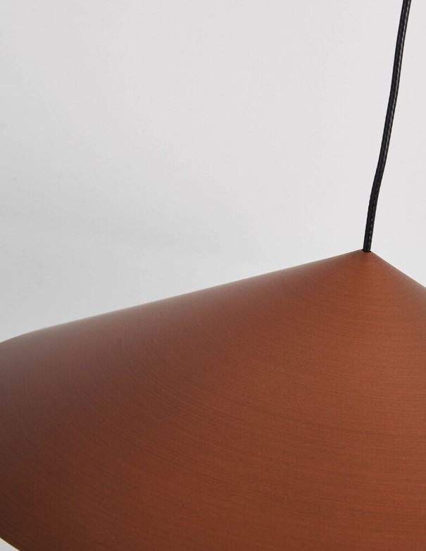 Cono Luminaria Mantra 30 CM Cobre