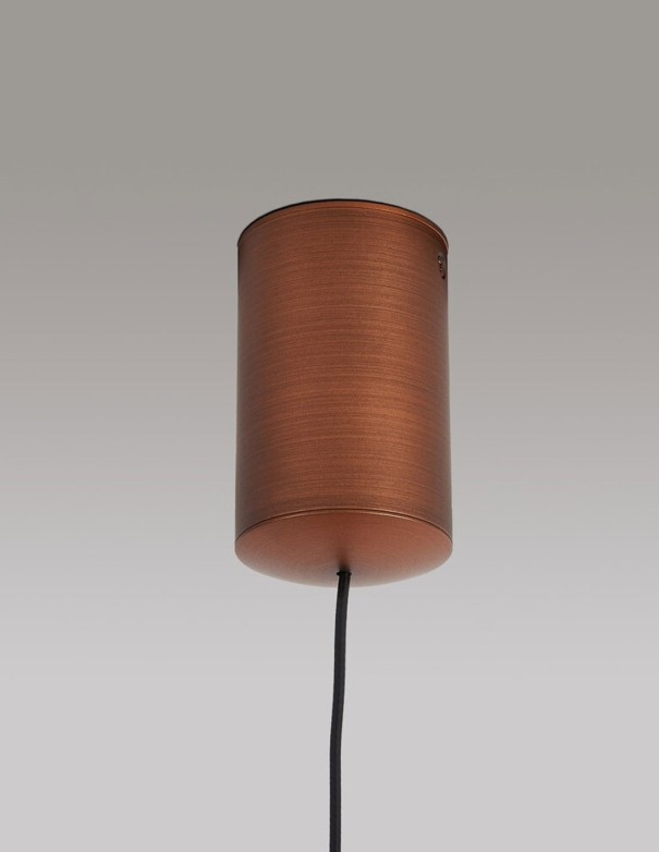 Cono Luminaria Mantra 30 CM Cobre