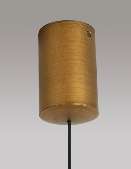 Cono Lámpara 18 CM Cuero Mantra