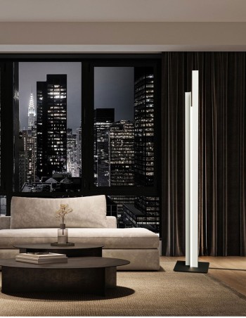 Lámpara de pie Manhattan blanco mejor precio