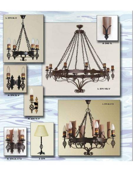 Iluminación Rústica