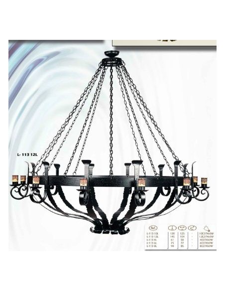 Lámparas Rústicas Gran Formato